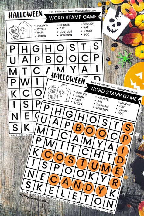 Free Printable Halloween Word Search Game For Kids Simple 1 Click