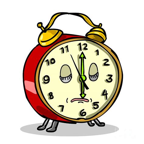 Alarm Clock Cartoon Image Cartoon Red Alarm Clock Cartoon Clipart