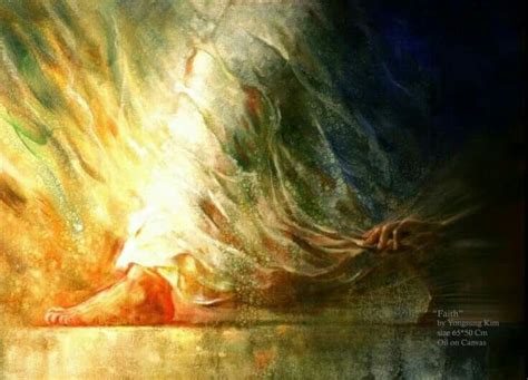 She Touched The Hem Of His Garment Jesus Painting Prophetic Art