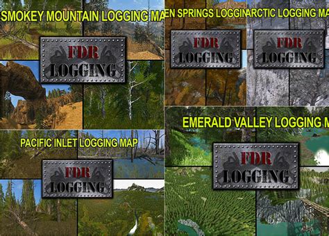 Fdr Loggin Maps Pack Fs17 Farming Simulator 17 Mod Fs 2017 Mod