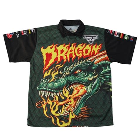 There are 12 different choices for the shirt color and many options for the graphic color. Dragon Youth Driver Shirt - Youth Medium