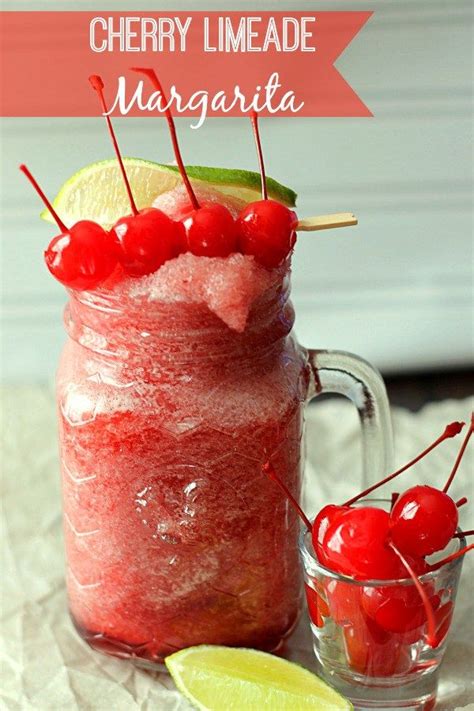 Tastes just like it is frozen limeade concentrate with rum. Cherry Limeade Margarita- half can of limeade frozen ...