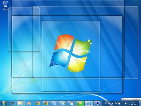 Como Habilitar O Aero Peek Windows 7 Blog De Informática Cursos