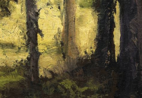 Evening Light 7x10 Tonalist Landscape Oil Painting — M Francis Mccarthy
