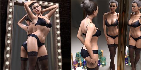Z Sexy Reflections Mirrors And Poses For Genesis 3 And 8 Female Daz 3d