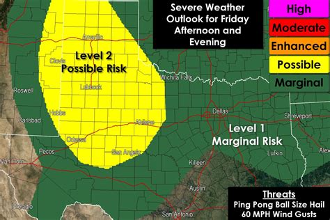 Friday, May 29 Severe Weather Outlook • Texas Storm Chasers | Severe weather, Texas storm, Severe