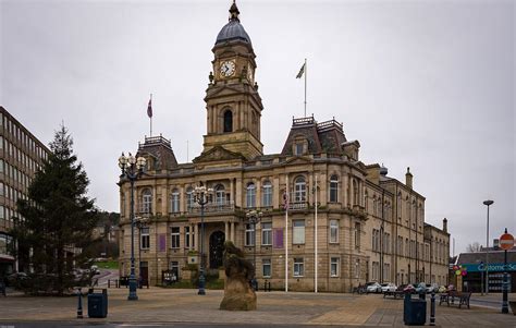 Dewsbury Town Hall Photograph by Mike Walker