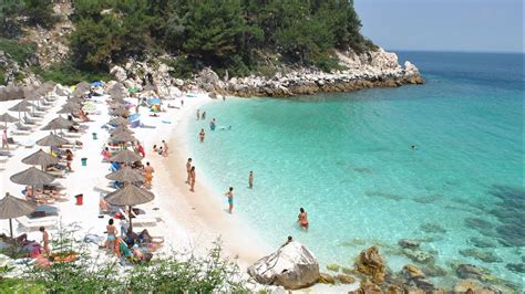 Thasos Beach Guide 35 Thasos Beaches Greece Youtube