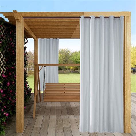 Outdoor Curtain Garden Patio Gazebo Sunscreen Blackout Curtains