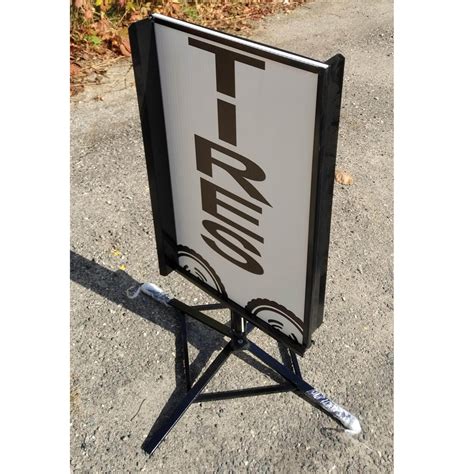 Wind Sign W Custom Full Colour Insert Guelph Signs