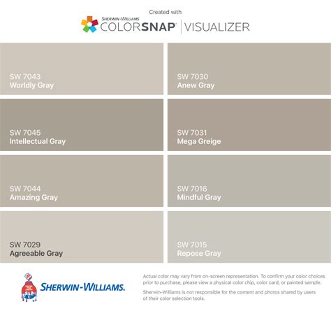 I needed a little more contrast than this for our home. I found these colors with ColorSnap® Visualizer for iPhone ...