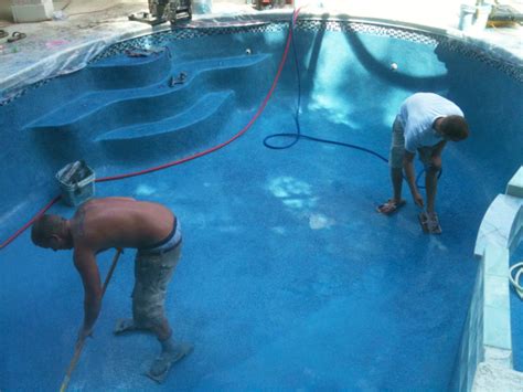 Swimming Pool Marcite Resurfacing And Plaster Repair