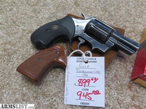 Armslist For Sale New Price 795 Colt Detective Special