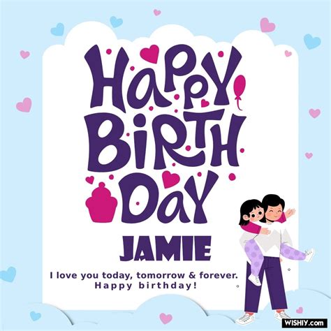 50 Best Birthday 🎂 Images For Jamie Instant Download