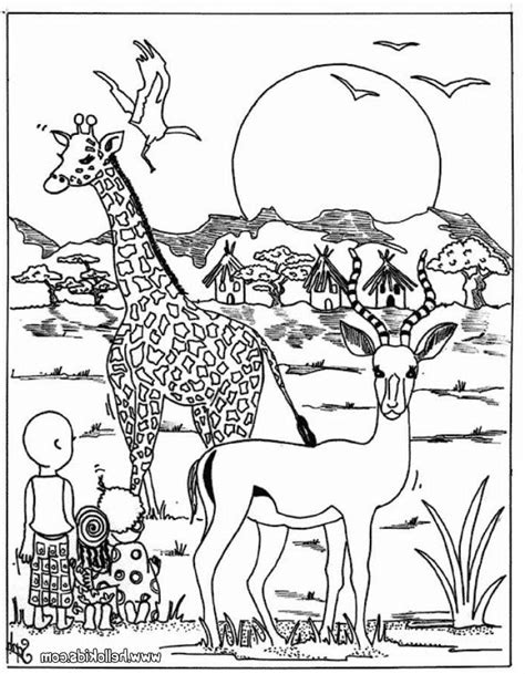 Wild Animal Coloring Pages Animal Coloring Pages Zoo