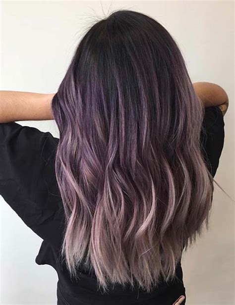 20 breathtaking purple ombre hair color ideas