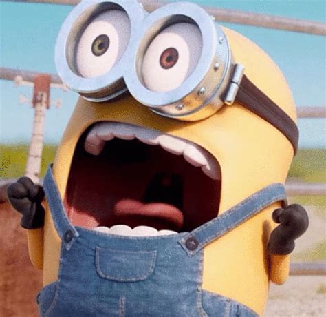 Minion Scream Uploaded By On We Heart It