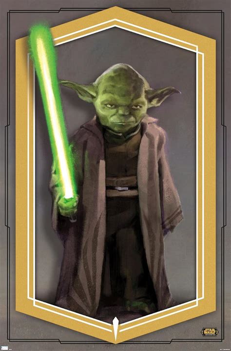 Buy Star Wars The High Republic Yoda Wall Poster Online At Lowest