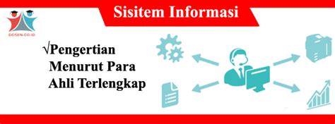 Definisi perancangan sistem menurut para ahli : Jurnal Pengertian Sistem Informasi Menurut Para Ahli : Pembahasan Lengkap Teori Sistem Informasi ...