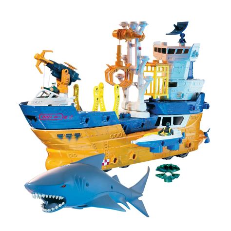 Matchbox Mega Rig Shark Adventure Toys And Games Toys R Us
