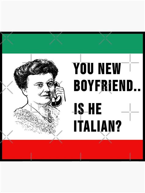 Nonna Meme Is Your Boyfriend Italian Funny Italian Grandma Sticker