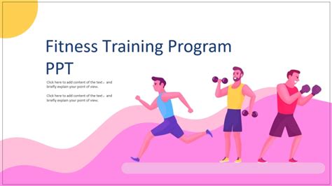 Ppt Of Fitness Training Programpptx Wps Free Templates