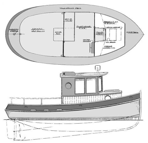 Tug Boat Plans Boat Plans Tug Boats Boat Building Plans
