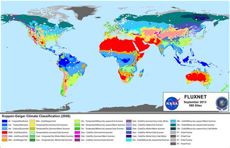 Koppen World Climate Map