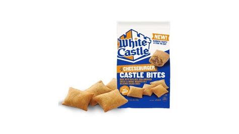 White Castle Brings Hamburger Cheeseburger Castle Bites To Grocery