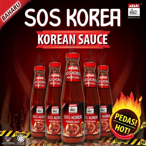 Sos Korea Adabi Pedas Giler Shopee Malaysia