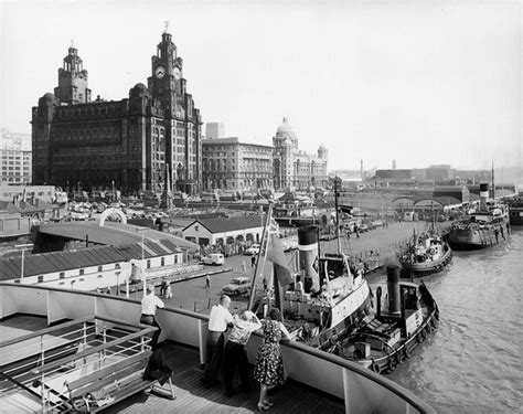 Pier Head 1959 Liverpool Waterfront Liverpool City Liverpool Docks