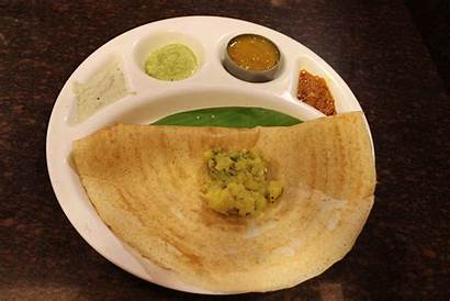 Dosa India Tamil Masala Nadu Served Recipe