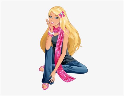 Download Barbie Cartoon Barbie Png Barbie Paper Dolls Barbie