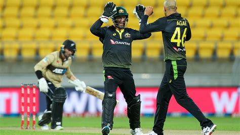 Cricket Australia Crush Black Caps To Stay Alive In Twenty20 Series