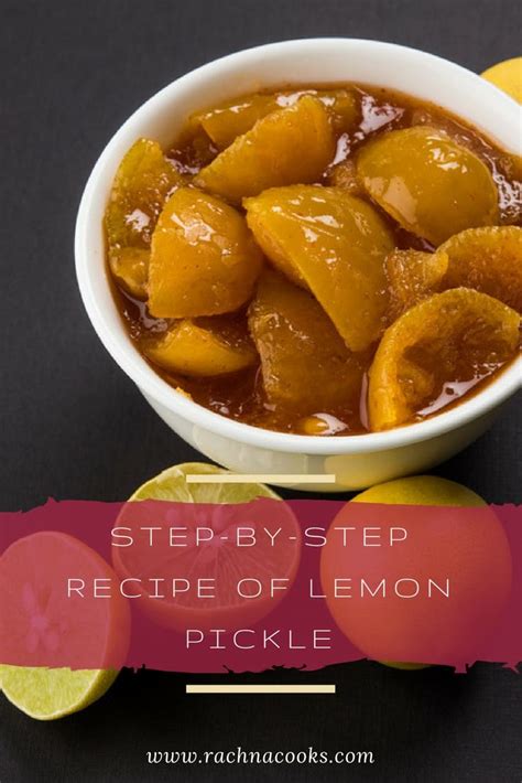 Step By Step Recipe Of Nimbu Ka Achaar I Lemon Pickle I Lime Pickle