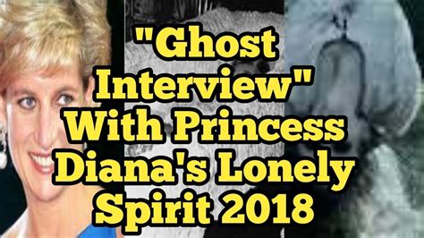 Ghost Interview With Princess Dianas Lonely Spirit 21 After Her Death