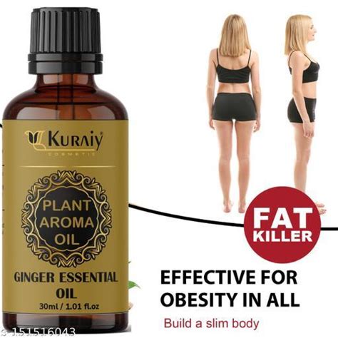 kuraiy harbal ginger slimming essential oil lifting firming hip lift up moisturizing fat burner