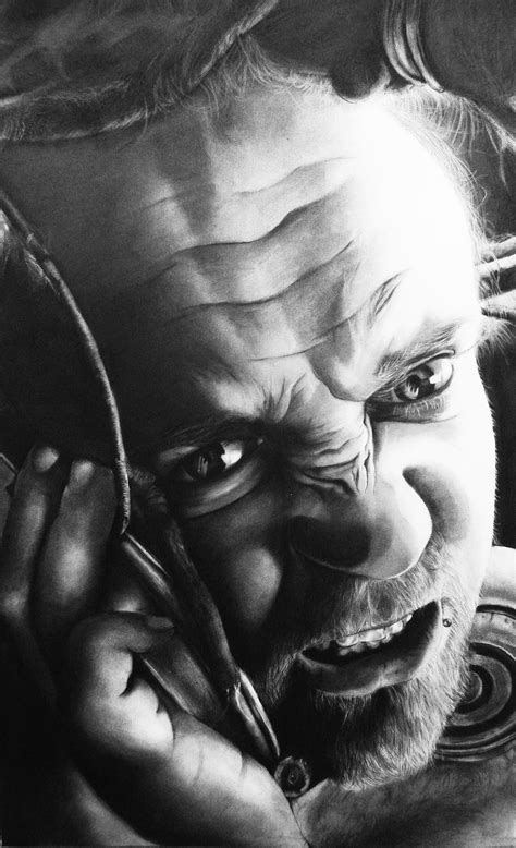 Superrealistic charcoal drawing on Behance