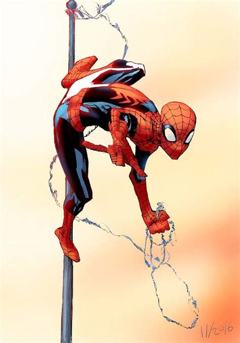 Spidey In Color By Monoflax On Deviantart Spiderman Spiderman Comic