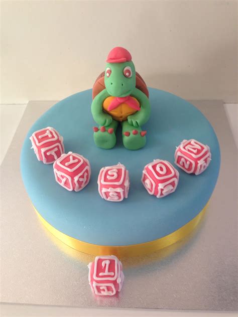Franklin The Turtle Birthday Cake Turtle Birthday Cake Cake