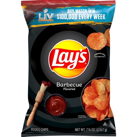 Lays Potato Chips Barbecue Flavor 775 Oz Bag