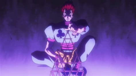 His physical strength ranked third in the group. Hisoka (Hunter x Hunter)