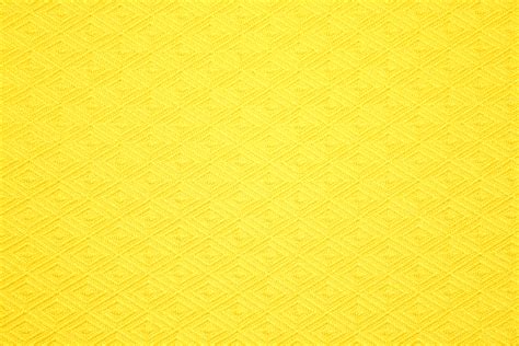 Yellow Knit Fabric With Diamond Pattern Texture Picture Free