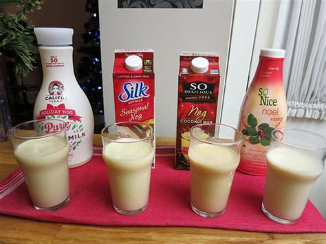 While there are no eggs going into these nogs. Lazy Vegan Friday - Vegan Eggnog Research - vegan in your city.