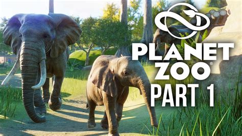 Planet Zoo Gameplay Walkthrough Part 1 Im A Zoo Keeper Youtube