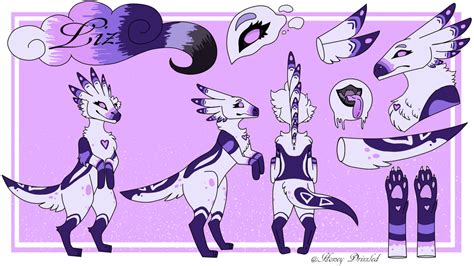 Commission Mochi Raptor Reference Sheet By Honeydrizzled On Deviantart