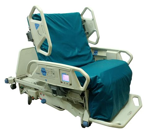Hill Rom Total Care Hospital Bed P1900 With Air Mattress And Scale