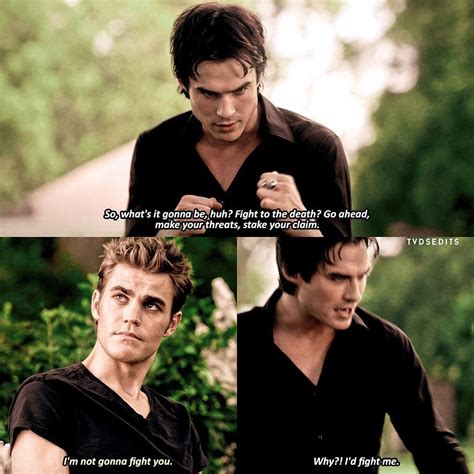 Dont Ruin His Pretty Face Stefan Vampire Diaries Funny Vampire