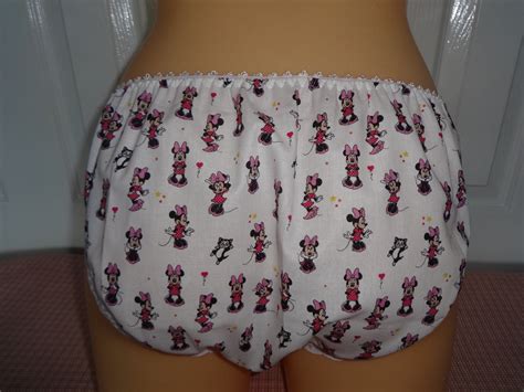 Handmade Panties Knickers Disney Pink Minnie Mouse Sissy Sexy Etsy
