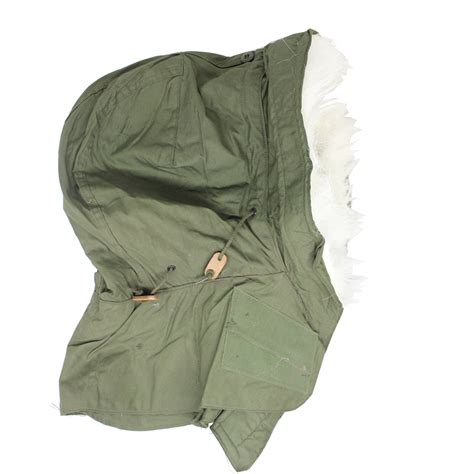 Military Surplus Extreme Cold Weather Hood With Fur Ruff Og 107 Shop